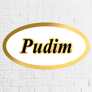 Adesivo Pudim 6x3cm - REF 4010