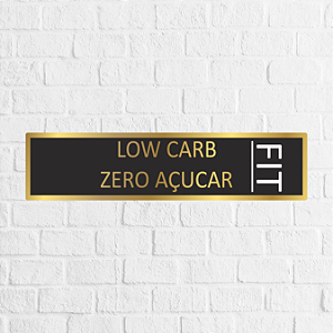 Lacre de Segurança FIT Low Carb 9x2cm - REF 3001