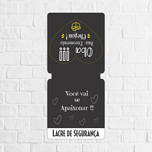 Lacre de Segurança 4x8cm - REF 2008