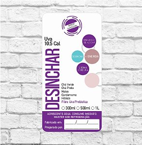 Adesivo Desinchar (Sabor Uva) 4x8cm PRONTA ENTREGA - REF 2019