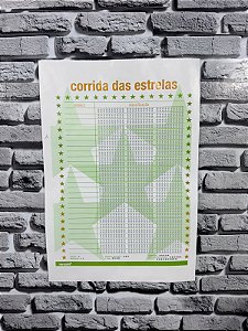 Cartaz A3 - Corrida das estrelas