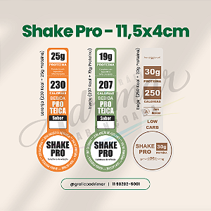 Adesivo Shake Pro 11,5x4cm - REF 8020