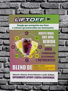 Cartaz A3 - Liftoff