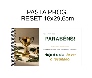 Pasta Programa Reset 16x29,7cm | PRONTA ENTREGA
