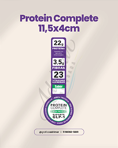 Adesivo Protein Complete 11,5x4cm (ref 2031)| PRONTA ENTREGA