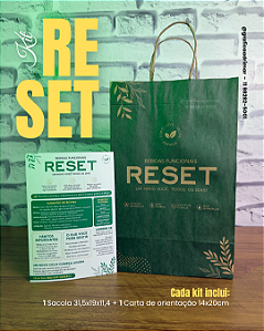 Kit Reset (Sacola + Carta | SEM ADESIVOS) | PRONTA ENTREGA