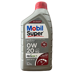 Óleo 0W20 Sintético Dexos 1 API SQ 1LT - Mobil