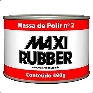 Massa de Polir N2 490G Maxi Rubber
