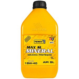 Óleo 15W40 Sl ( Mineral ) 1LT BARDAHL