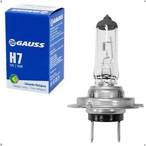 Lâmpada H7 BI-IODO Farol ALT/BAI 12/55W GAUSS - GL19H7