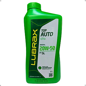 Óleo 20W50 SL 1LT LUBRAX