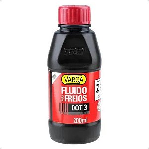 Óleo De Freio Dot 3 200ML VARGA - RCLF00011