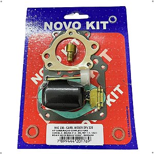 Kit De Carburador Completo DFV 228 Novo Kit - NKC 136