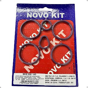 Junta Do Coletor De Admissão (Anéis) Novo Kit - NKIE 626/AD