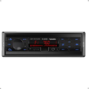 Rádio Automotivo S/CD C/Bluetooth C/ Controle Roadstar - RS-2604BR