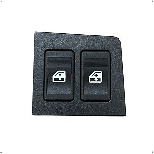 Botão De Vidro Elétrico Duplo D.E GC - FA01B44G