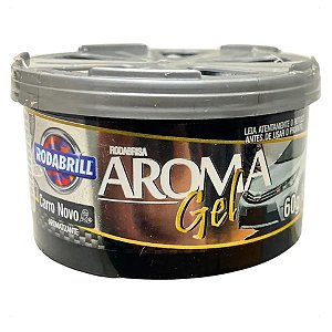 Perfume Em Gel Carro Novo 60G - RODABRILL