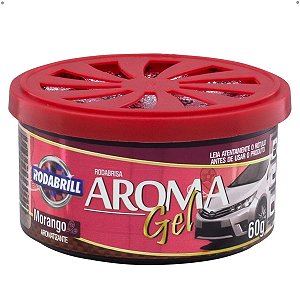 Perfume Em Gel Morango 60G - RODABRILL