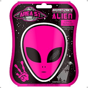 Perfume Aromatizante Miniatura Área 51 Alien Rosa – CentralSul