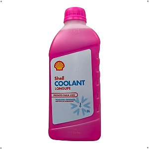Aditivo Para Radiador Rosa Pronto Uso 1LT - Shell