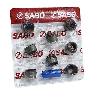 Retentor Haste Válvula (8 Peças) SABÓ - 02544BREF