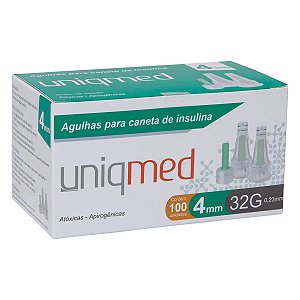 Agulhas para Caneta de Insulina Uniqmed