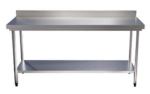 BANCADA FIXA EM AÇO INOX