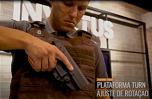 COLDRE TRUST MUITIPLATARFORMA DESTRO INVICTUS TAURUS SERIE 800 PRETO