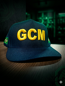 BONÉ GCM AZUL MARINHO