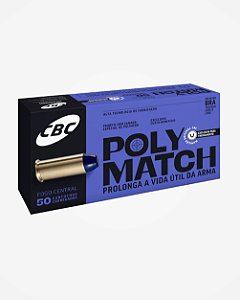 Munição CBC .357 Magnum LPC 158gr Polymatch – 50 UN