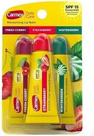 KIT CARMEX STRAWBERRY/WINTERGREEN/FRESH CHERY