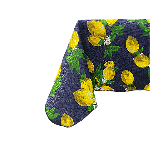 Toalha de Mesa Retangular Estampada Limão