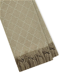 Manta Xale de Sofá e Cama Decorativa Jacquard Tear Colmeia