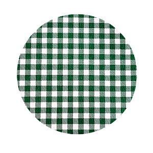 Capas de Sousplat 35cm para Base Mdf Xadrez Festa Junina