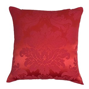 Kit 4 Capas de Almofada Decorativa Para Encosto Jacquard Medalhão 45 X 45 Luxuosa