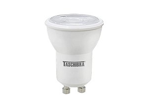 Lâmpada Led Taschibra Dicroica Mr11 Tdl 20 / 3,5w Gu10 3000k Luz Quente