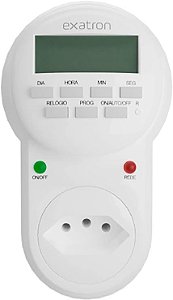 Timer Digital Bivolt Exatron  ‎Tmds0bc Branco