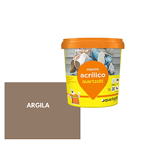 Rejunte Acrílico Argila 1kg Quartzolit