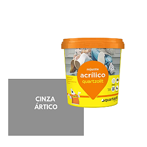 Rejunte Acrílico Cinza Ártico 1kg Quartzolit