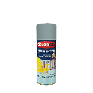 Spray Esmalte Sintético Platina 350ml Colorgin
