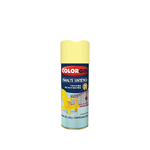 Spray Esmalte Sintético Marfim 350 Ml Colorgin