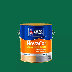 Tinta Esmalte Sintético Novacor Brilho 3,6 L Verde Folha Sherwin Williams