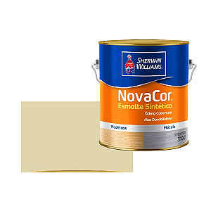 Tinta Esmalte Sintético Novacor Brilho 3,6 L Marfim Sherwin Williams
