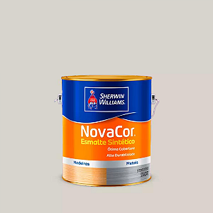 Tinta Esmalte Sintético Novacor Brilho 3,6 L Branco Gelo 31141801 Sherwin Williams