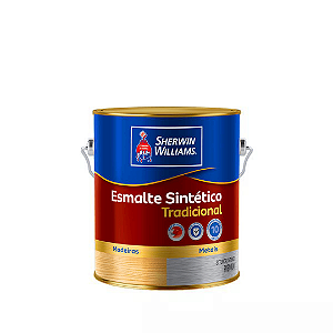 Tinta Esmalte Sintético Tradicional Fosco 3,6l Branco 7330001 Sherwin Williams