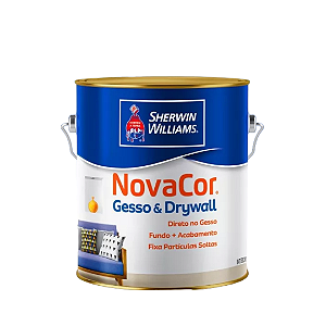 Tinta Novacor Gesso & Drywall Branco Fosco 3,6 L Sherwin Williams