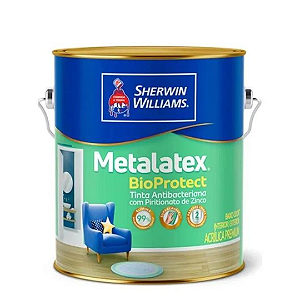 Tinta Metalatex Semiacetinado Branco/Base 3,2L Sherwin Williams