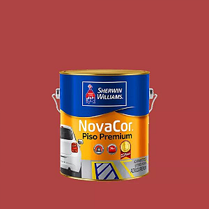 Tinta Novacor Piso Liso Vermelho Segurança 3,6 L Sherwin Williams