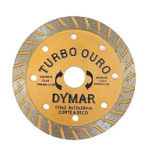 Disco Diamantado Segmentado Ouro 4 Dymar