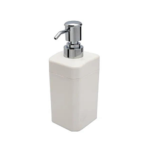 Porta Sabonete Líquido/Álcool Gel/Shampoo Branco Roper Plast